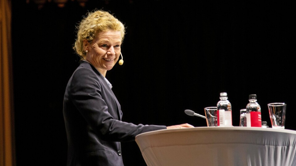 Annemarie Gardshol er fungerende konsernsjef og leder PostNord gjennom store omstillinger.