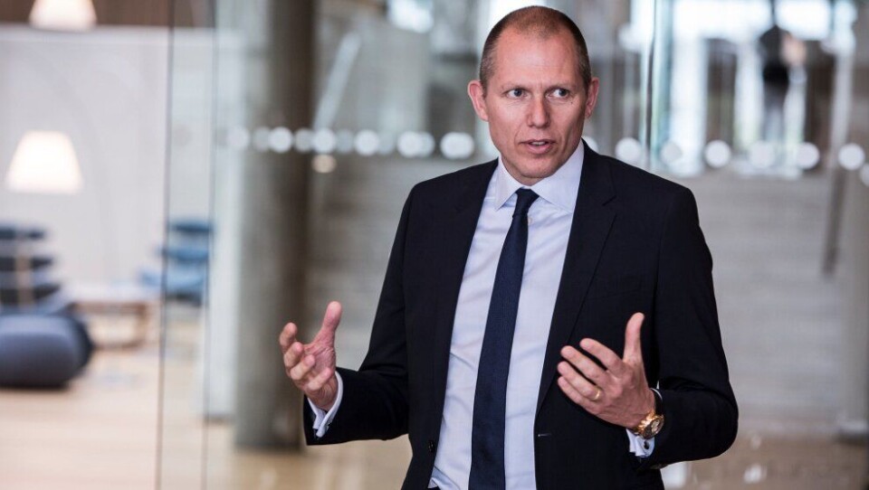 Jens Bjørn Andersen er CEO i DSV, og gleder seg til å utnytte synergier på rundt tre milliarder kroner årlig etter oppkjøpet.