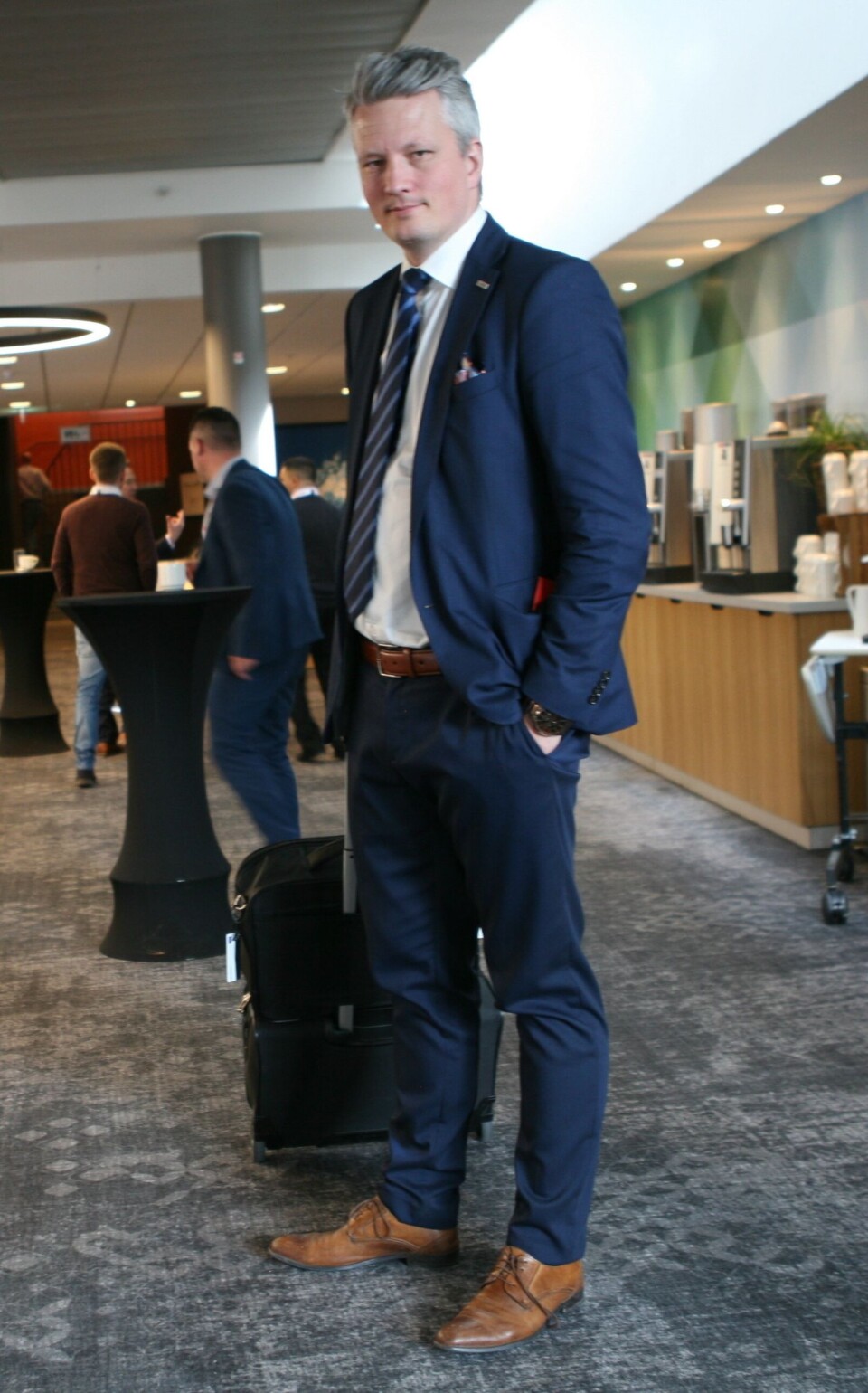 Direktør for flyfrakt i Avinor Martin Langaas, beskriver situasjonen som har oppstått som «en uheldig situasjon for norsk sjømat.»