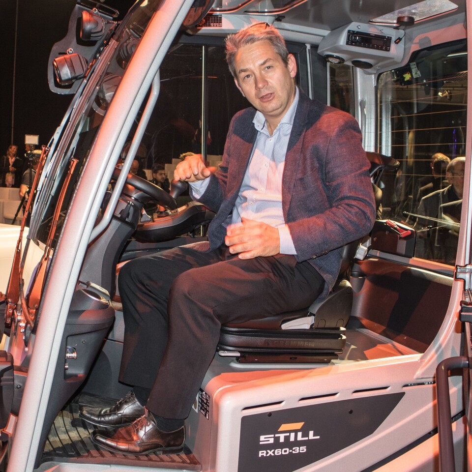 Alan Sølvsten har salgsdirektør for Norden, UK og Benelux, og gleder seg til å kunne tilby nye RX60 til det norske markedet.