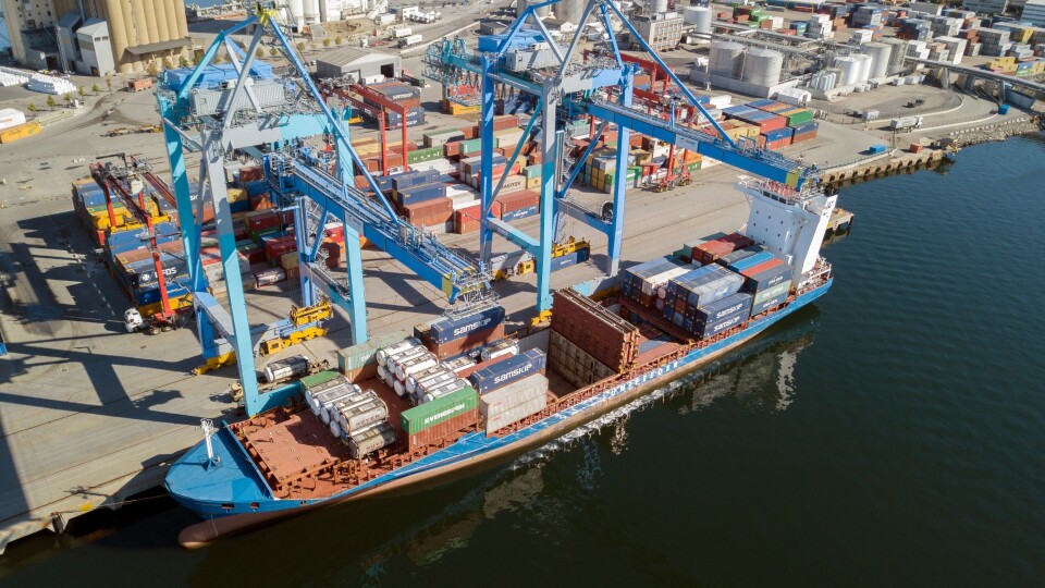 Containertrafikken i Oslo Havn har økt med nesten 13 prosent første halvår. Containertrafikken i Oslo Havn har økt med nesten 13 prosent første halvår.