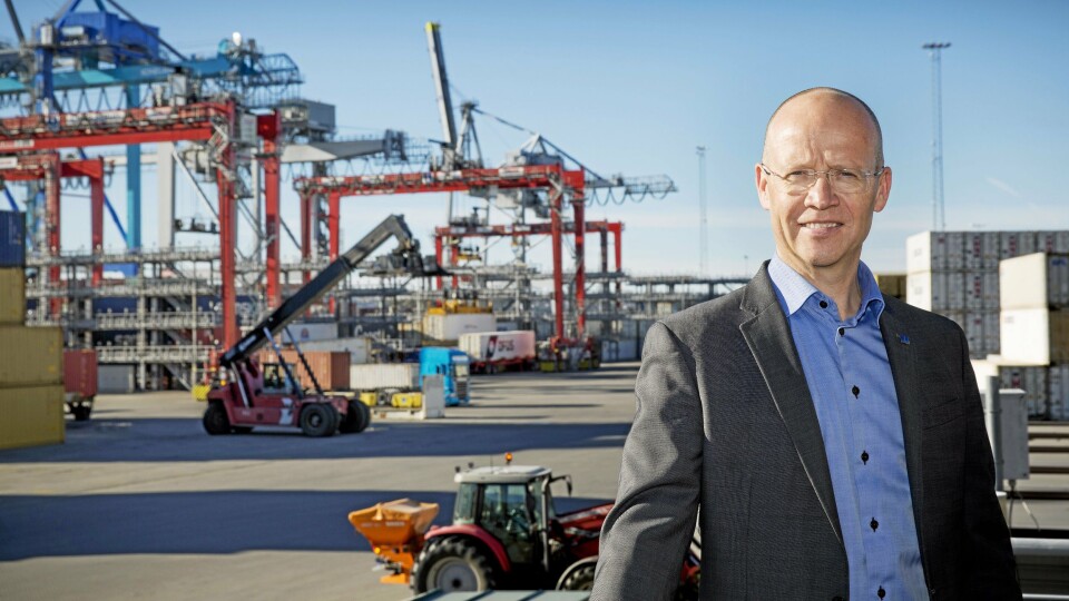 Havnedirektør Ingvar M. Mathisen gleder seg over fin vekst i Oslo Havn. – Vi ser nå virkelig effekten av en strukturell endring, sier han. Havnedirektør Ingvar M. Mathisen gleder seg over fin vekst i Oslo Havn. – Vi ser nå virkelig effekten av en strukturell endring, sier han.