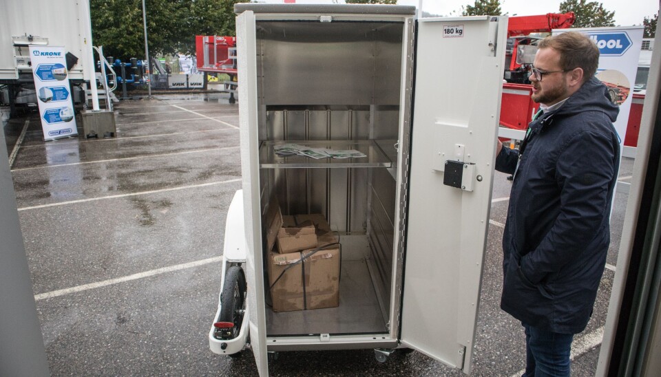 Rytle-boksen har et volum på rundt snaut halvannen kubikkmeter.