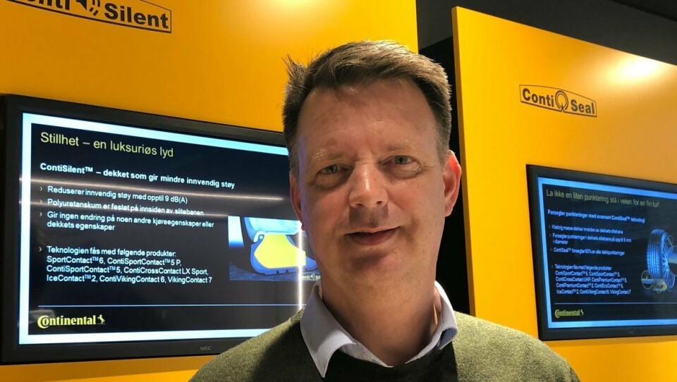 Erik Eidem fra KGK til Continental Dekk Norge.