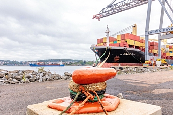 Vekst for Norges nest største containerhavn