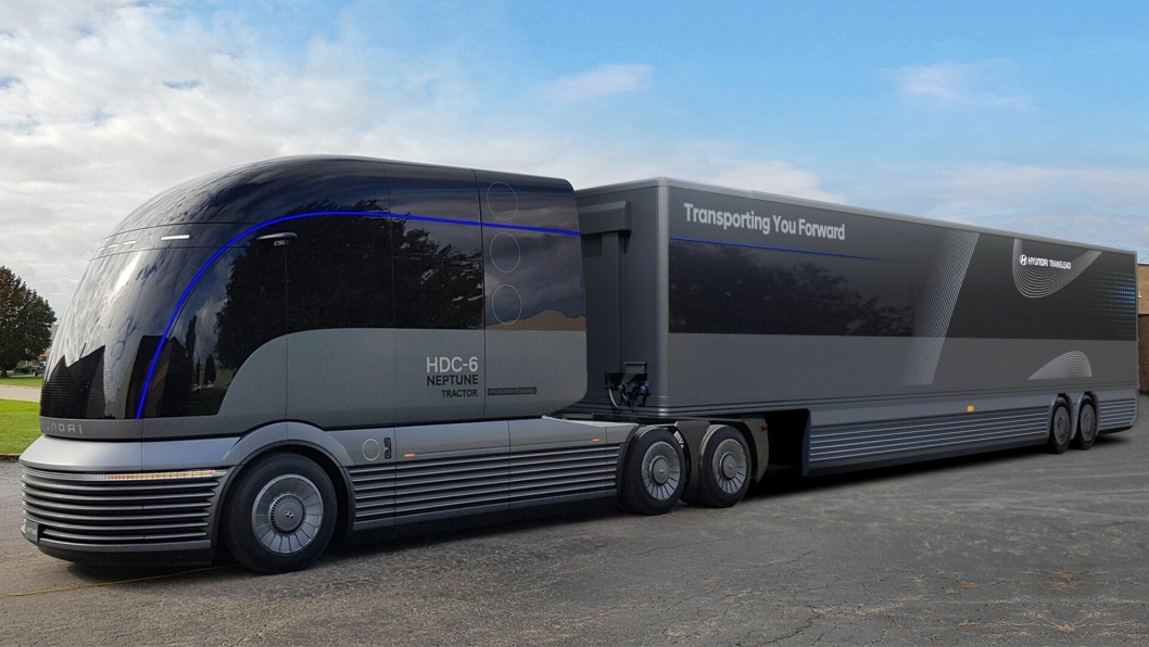 Ved å benytte brenselscelle-teknologi fikk Hyundai en mulighet til å totalt redesigne lastebilen.
