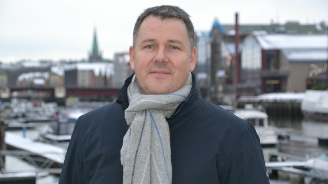 Havnedirektør i Trondheim, Knut Thomas Kusslid, har som mål å doble godsvolumet over kai i løpet av de neste 10 årene.