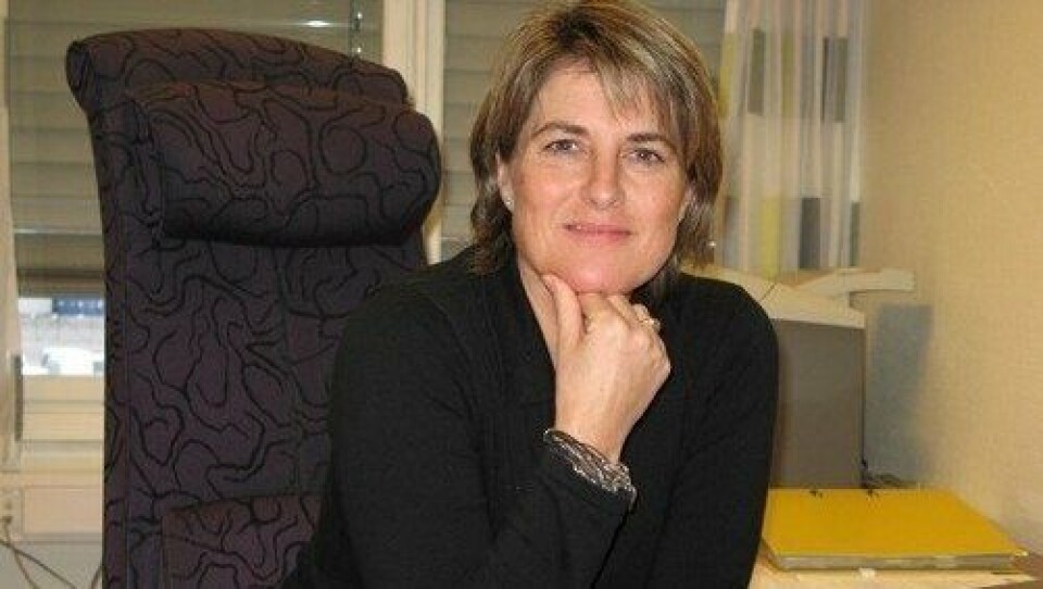 Mona Juell tiltrer sjefs-stillingen i DHL Global Forwarding, Norge i januar. Foto: Per Dagfinn Wolden
