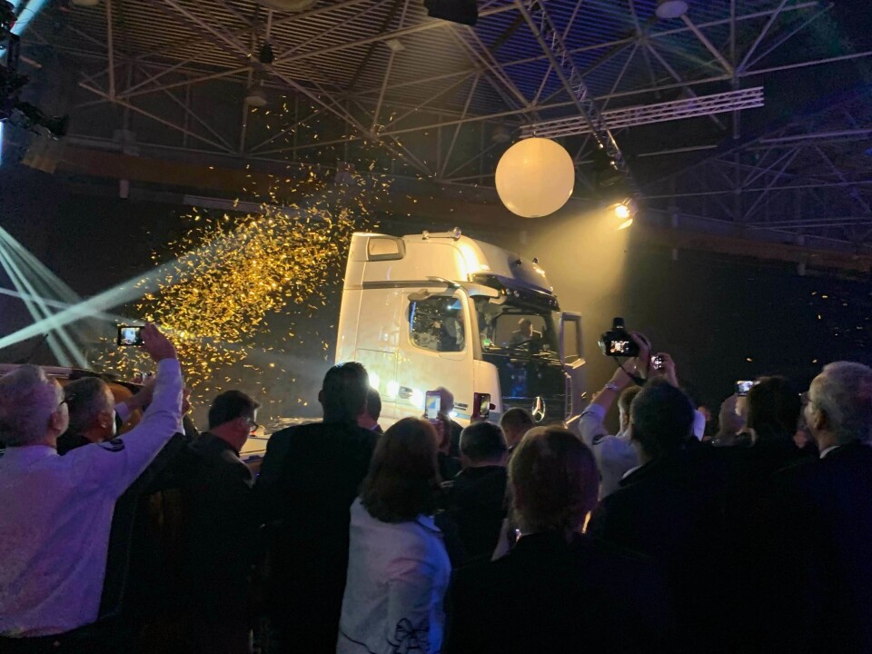 Det var stor ståhei da Mercedes-Benz Actros ble kåret til International Truck of the Year 2020 i Lyon, Frankrike på kvelden 20. november på Solutrans.