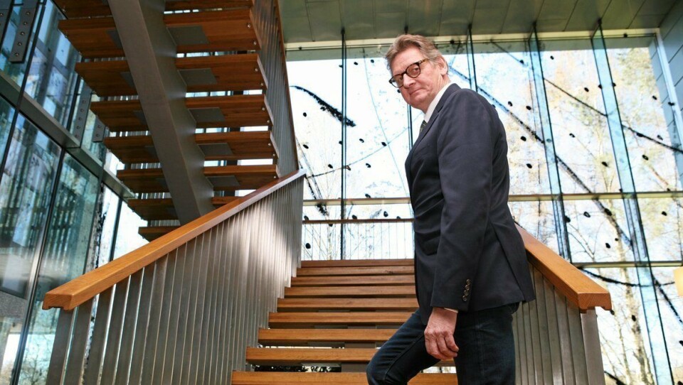 NHO LTs kompetanseleder Claus Haals tar stadig nye steg for Speditørskolen og rekrutteringen til bransjen. Foto: Per Dagfinn Wolden