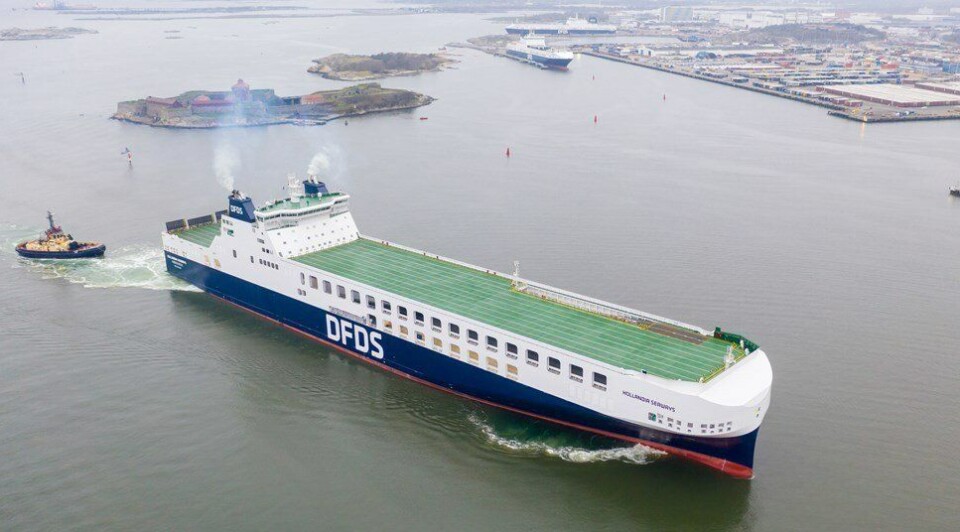 DFDS øker kapasiteten med nytt fartøy