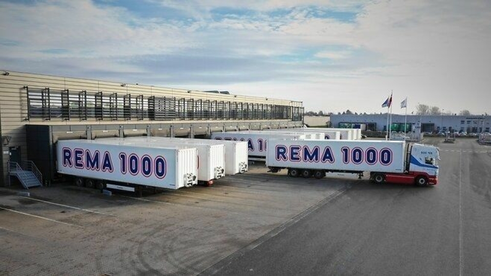 Med Rema-konsernets over 100 kjøle/frysetrailere kan det spares over 570.000 liter diesel årlig.
