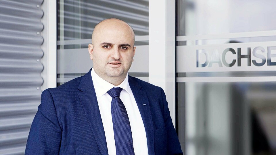 Armend Krasniqi har blitt forfremmet til general manager for Dachser Norway.