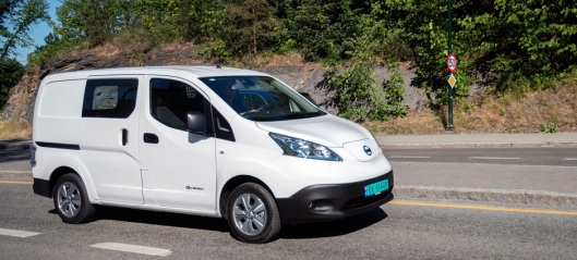 Nissan doblet det elektriske varebil-salget
