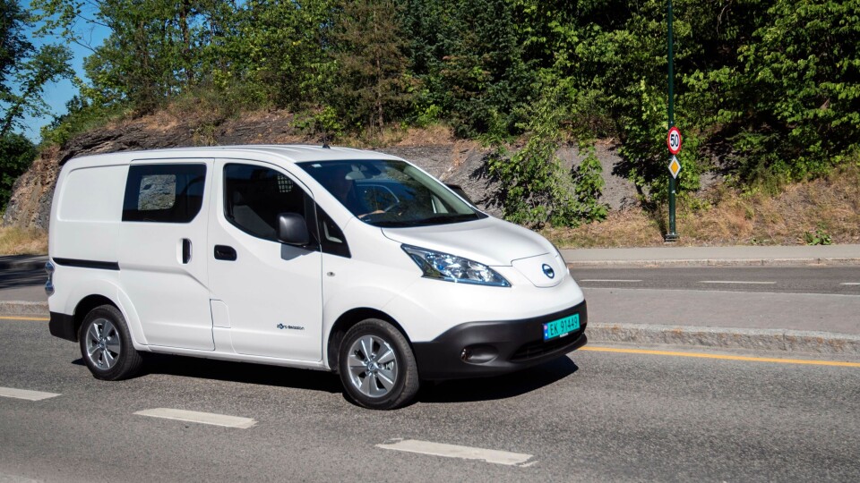 Nissan e-NV200 Evalia.
