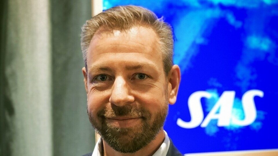 SAS Norges nye pressesjef, John Eckhoff.
