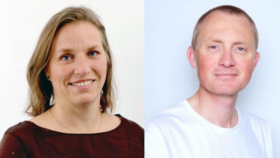Nye NLF-folk: Helen Karlsen (48) blir ny kommunikasjonssjef, mens Jone Klingsheim (50) blir ny bedriftsrådgiver. Foto: Privat