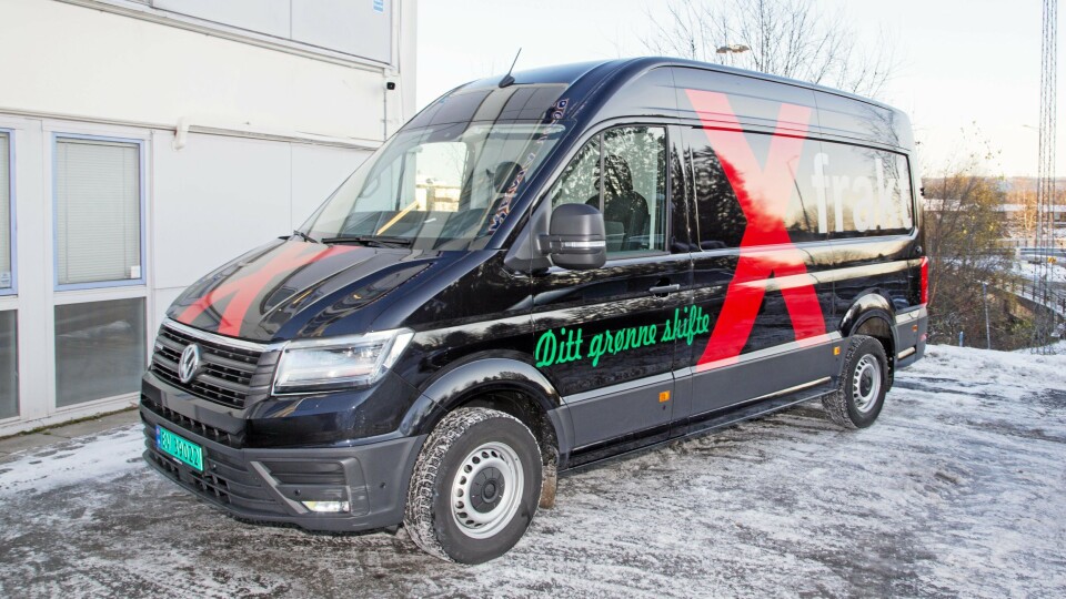 DYRE I INNKJØP: En utfordring med å drive med elektriske varebiler, er at innkjøpsprisen er mye høyere enn tilsvarende dieselmodell. For e-Crafters del kan det være snakk om flere hundre tusen kroner.