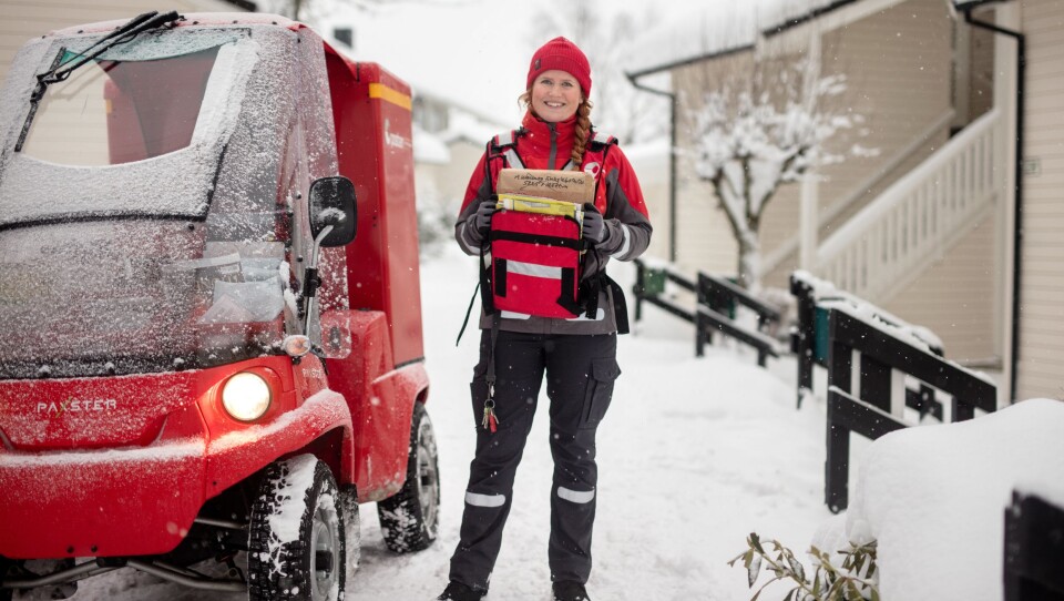 Posten vant avis-levering