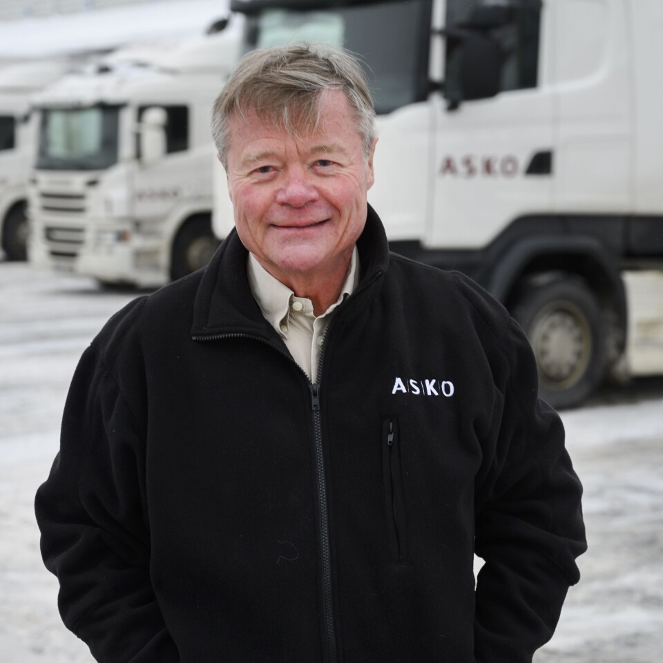 Styreleder i Asko, Torbjørn Johannson, skal fortelle om grossistens planer for grønn og effektiv transport.