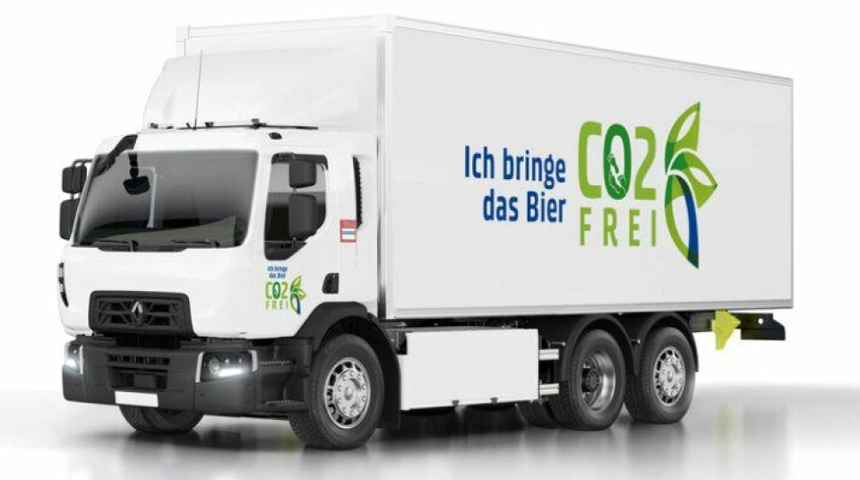 Renault Trucks skal levere 20 stk. Renault D Wide Z.E. til Carlsberg Group, nærmere bestemt bryggeriet Feldschlösschen i Sveits.