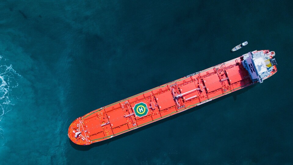 MV Balboa, ett av KCCs kombinasjonsskip som kan frakte både tørr og våt last.