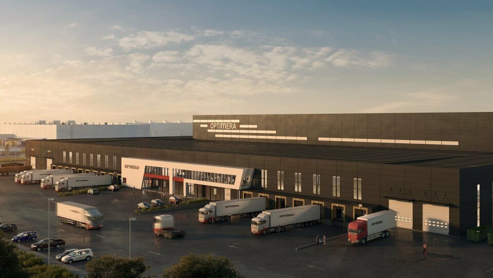 Det nye Optimera-lageret i Vestby på 23.000 kvadratmeter er eksempel på lagerbehovet i logistikkmarkedet.