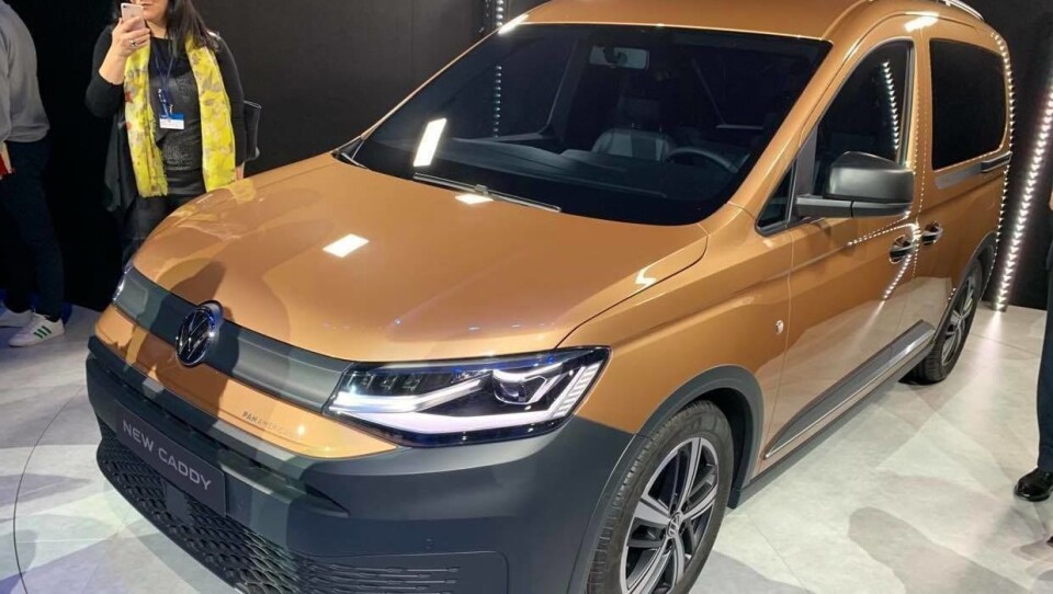 5. generasjon av Volkswagen Caddy ble avduket i Tyskland 20. februar 2020.