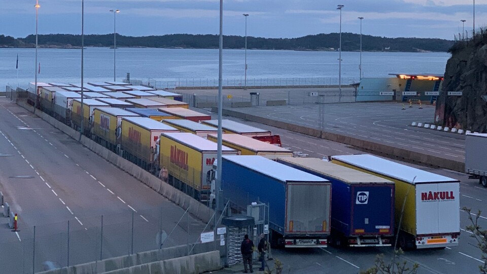 Kristiansand havn under pandemien. Foto: Kristiansand Havn. Kristiansand havn under pandemien. Foto: Kristiansand Havn.