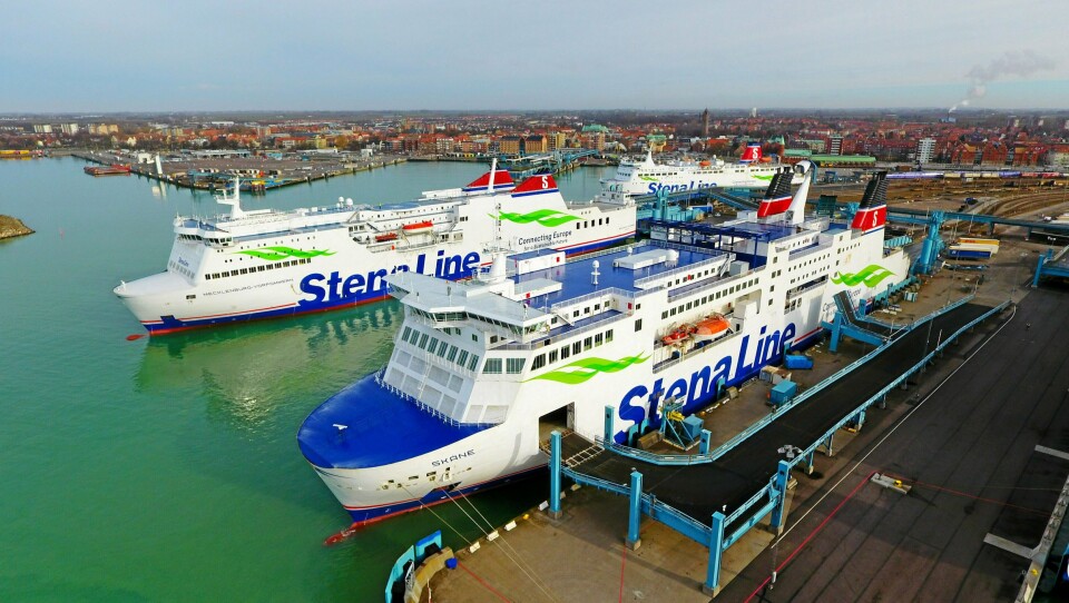 Stena Lines ferger mellom Trelleborg og Rostock har tre til fire daglige avganger. Stena Lines ferger mellom Trelleborg og Rostock har tre til fire daglige avganger.
