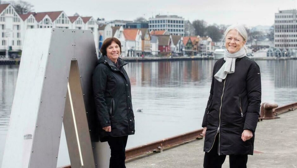 Konserndirektør Grethe Høiland i Lyse og havnedirektør Merete Eik i Stavangerregionen Havn vil jobbe sammen for en utslippsfri havn.