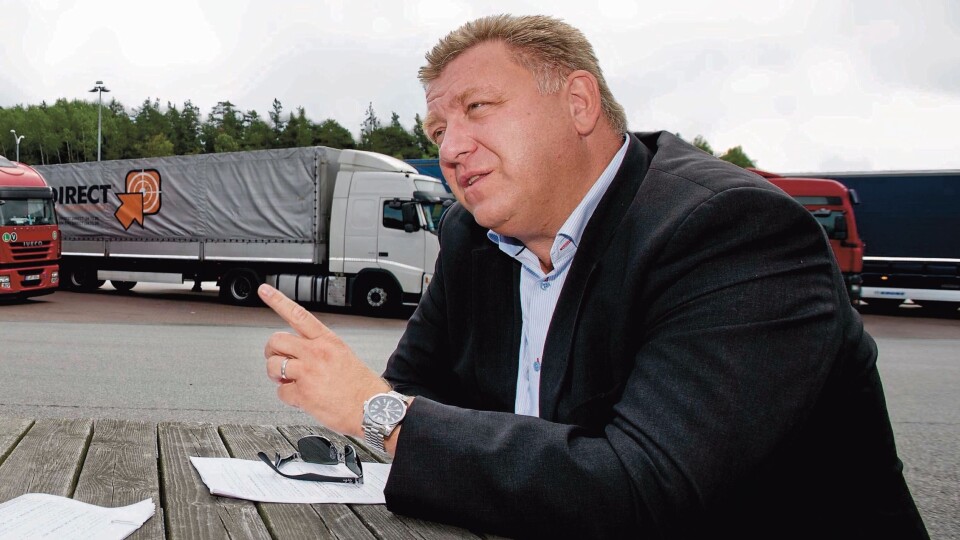 Geir A. Mo mener at støttetiltakene slår ut urettferdig for transportnæringen.