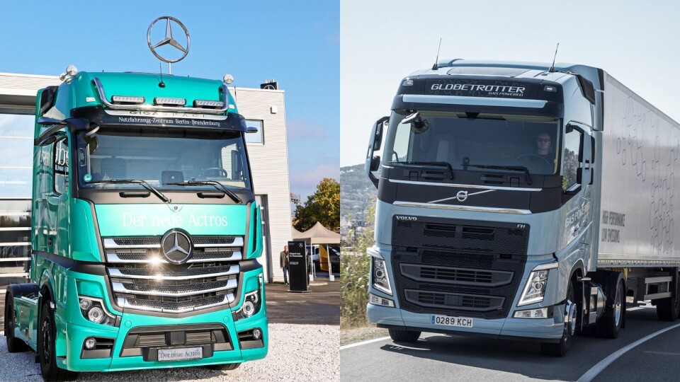 Volvo og Daimler går sammen