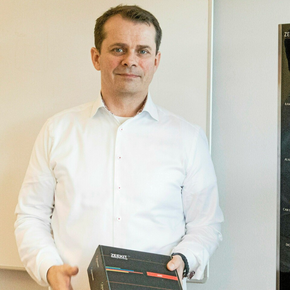Per-Arne Ellefsen, daglig leder i Zeekit, gleder seg over positiv mottakelse fra transportbransjen.