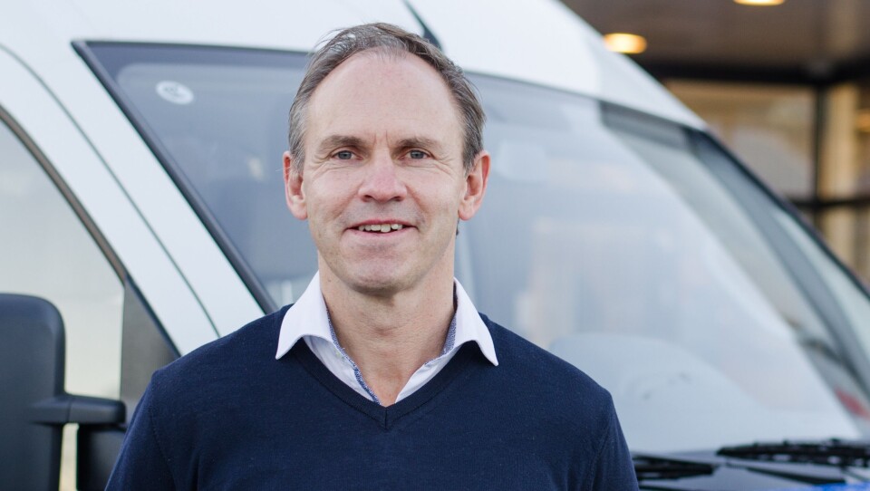 Administrerende direktør i RSA Frank Dunvold gleder seg til å ta fatt på salget av de nye Kinesiske e-bilene.