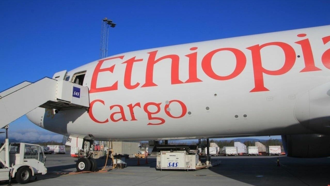 Ethiopians Cargo har en sentral rolle på OSL Gardermoen.