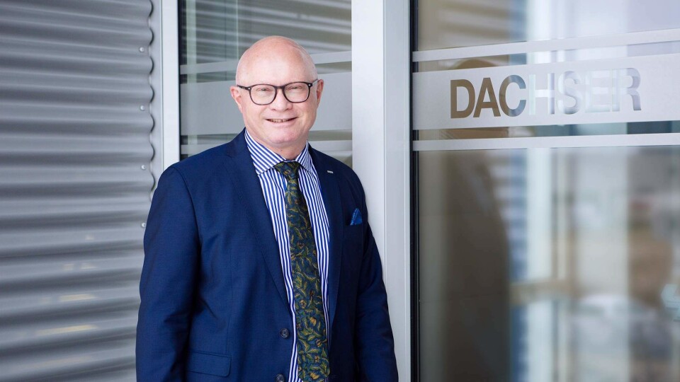 Managing director i Dachser Nordic, René Sidor, er strålende fornøyd med veksten i Norge.