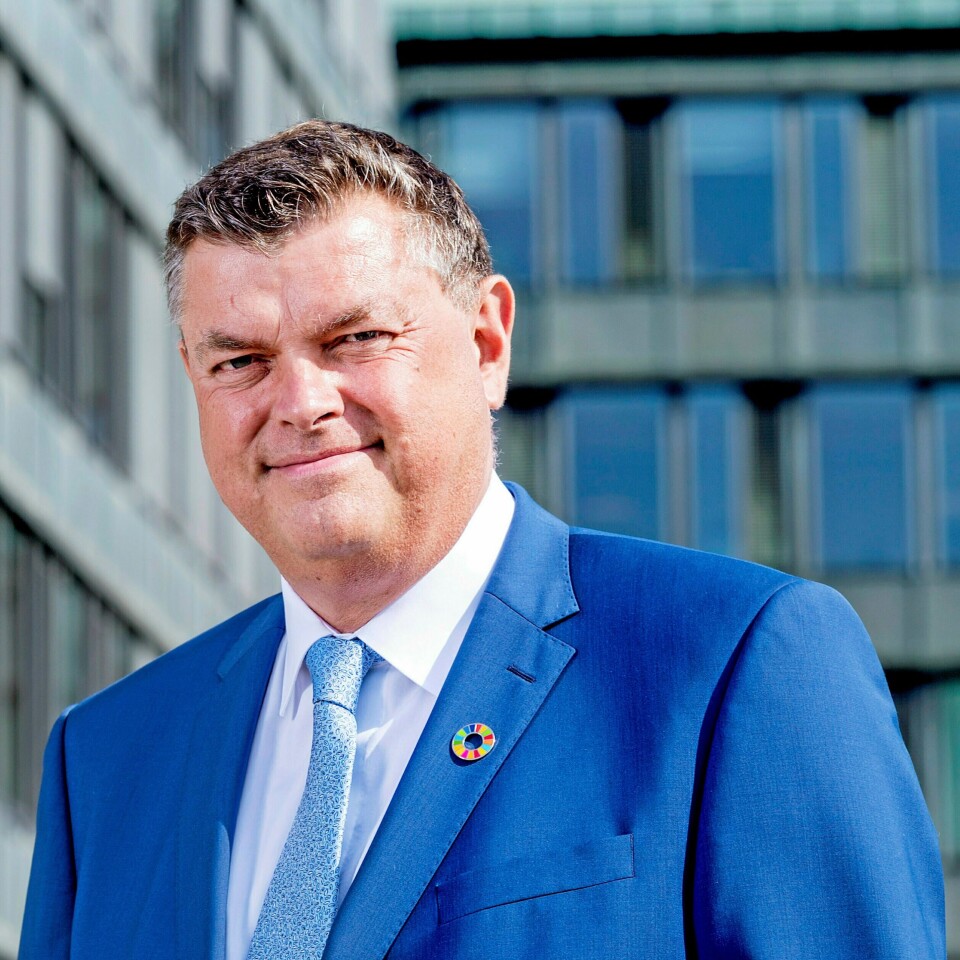 Mogens Jensen er dansk minister for matvarer, fiskeri og likestilling og minister for nordisk samarbeid.