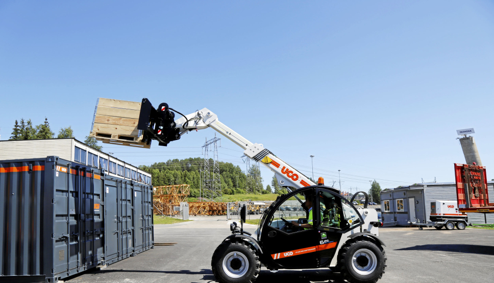 FØRSTE: Italienske Faresin skal være den første produsenten som leverer batterielektriske teleskoptrucker.