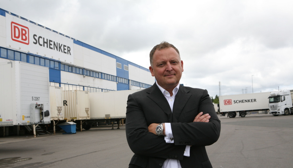 Peter Stangeland i DB Schenker gleder seg over fornyet tillit fra Ahlsell.