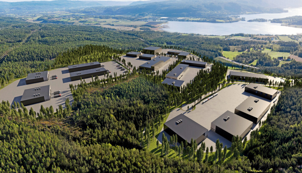 MULIGHETER: Innerst i Fiskumparken har Vestaksen tomter på opptil 1000 mål tilgjengelig.