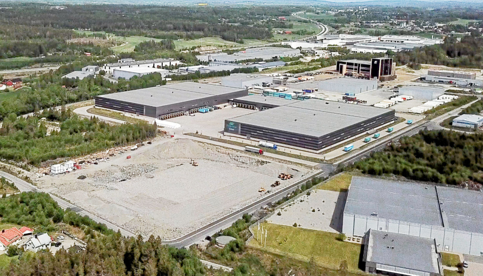 SNART KLART: På nabotomten til Prime Cargo skal Logicenters bygge 12.000 kvadrameter lager.