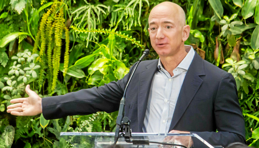 Amazon-toppsjef og grunnlegger Jeff Bezos.