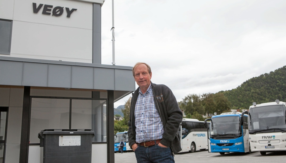 Daglig leder Arne Langseth i Veøy AS leder et selskap i stadig vekst.