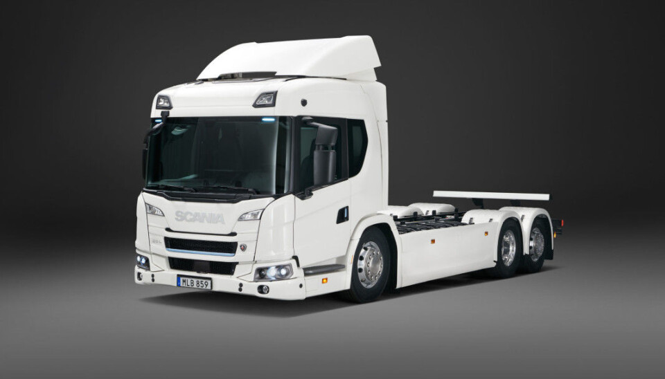 Scania 25 L batterielektrisk 6x2 Foto: Scania