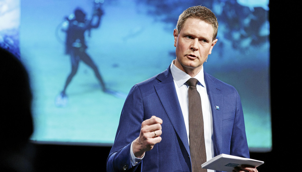 Harald Solberg , administrerende direktør i Rederiforbundet.