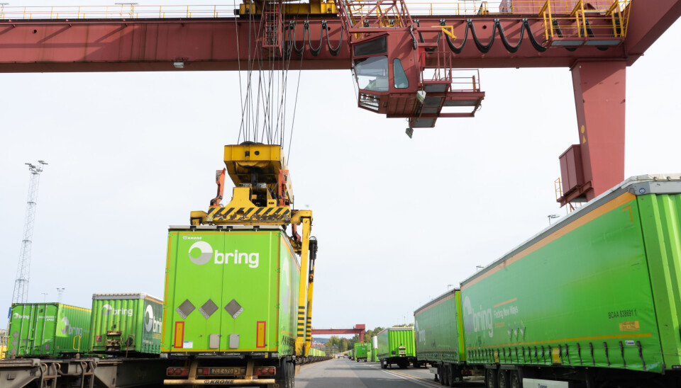 Bring Intermodal bilde fra Alnabru godsterminal