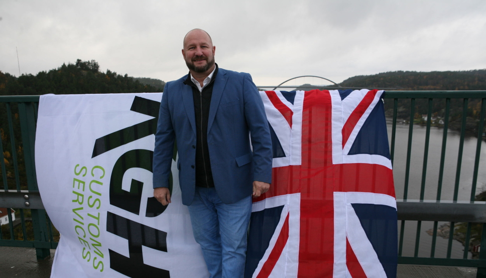 KGH Customs Services (KGH) internasjonale tollekspert, Lars Karlsson, guider både Storbritannias statsminister Boris Johnson og norske transport- og logistikkaktører i Brexit-spørsmål. Foto: Per Dagfinn Wolden