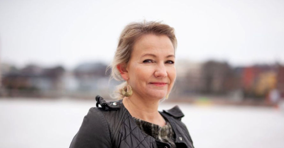 Forhandlingsleder for Yrkestrafikkforbundet Linda Jæger ble enig med NLF og NHO. Foto: Kåre Sponberg