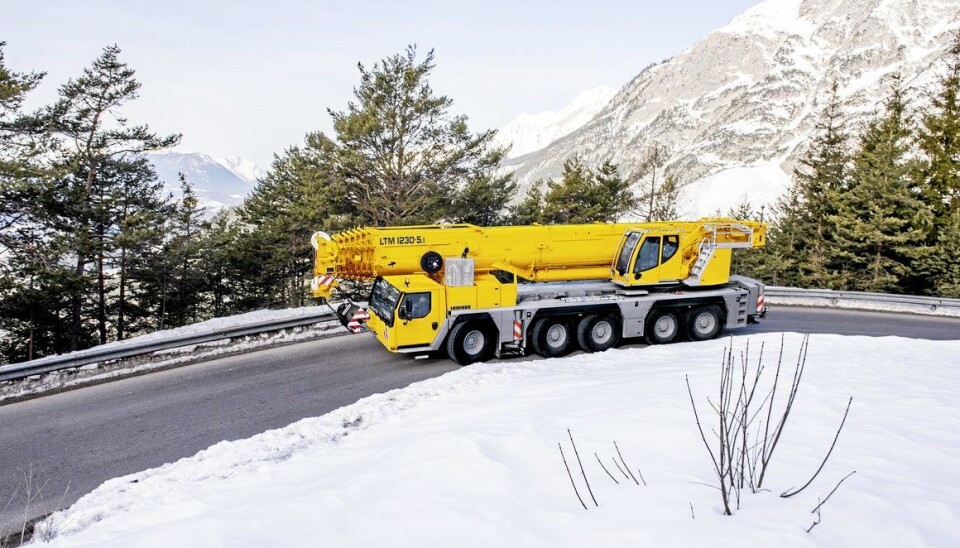 Liebherr er blant verdens største leverandører av mobilkraner.